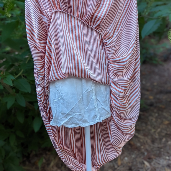 Hayden Striped Ruffle Tier Maxi Dress SZ S - Picture 6 of 12